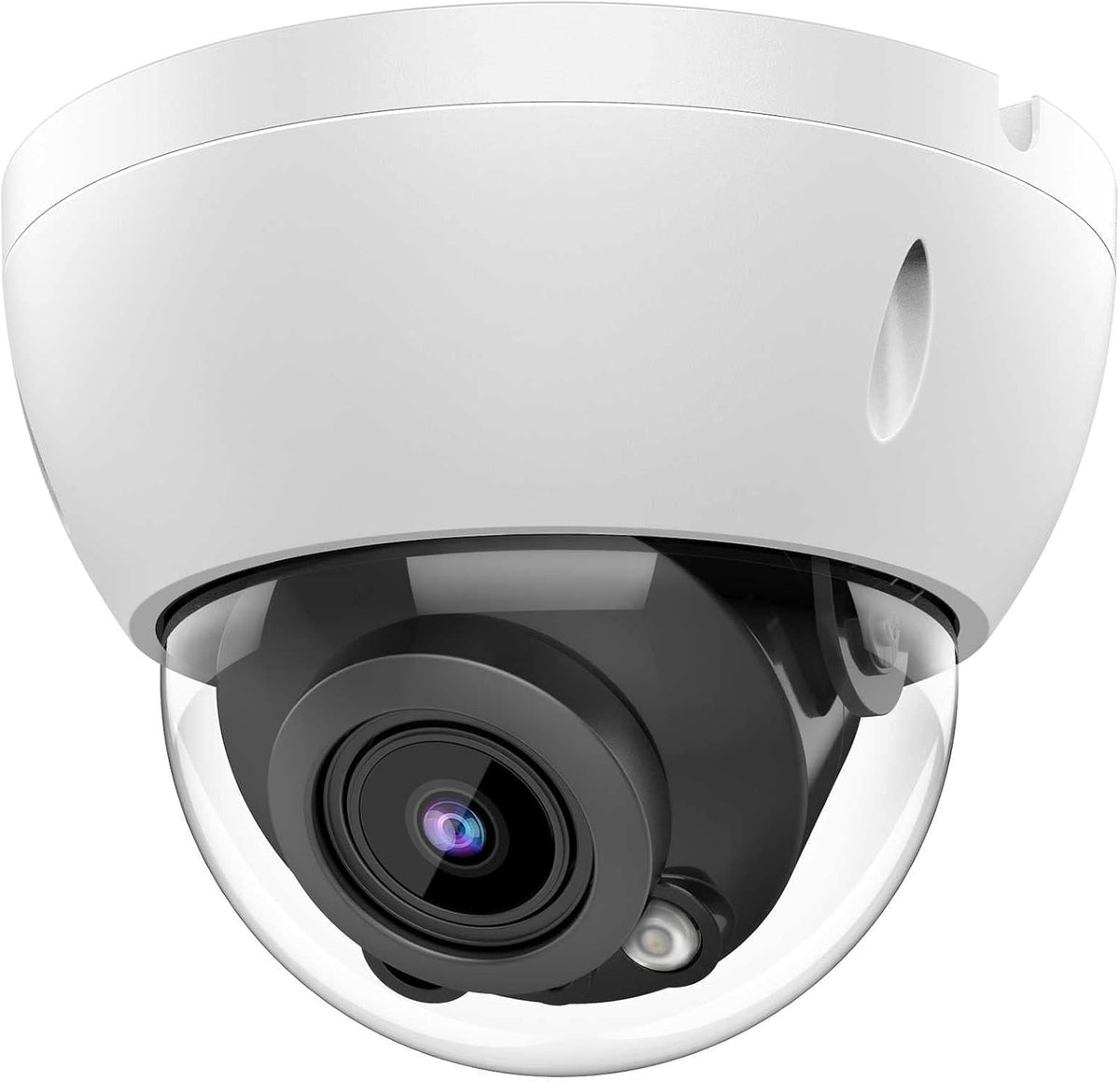 6MP PoE IP Security Camera Outdoor with Built-in-Mic, 3.6mm All-Metal Dome, 164ft IR Night Vision, IP67 H.265+ WDR 3D DNR X5804