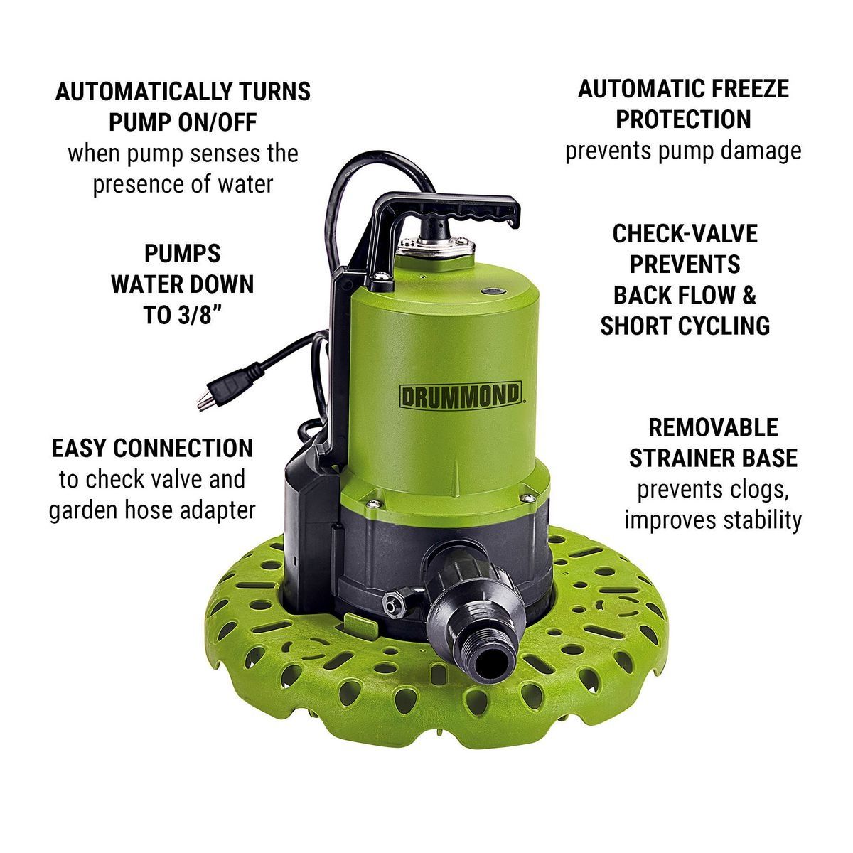 Automatic Submersible Utility Pump D1764