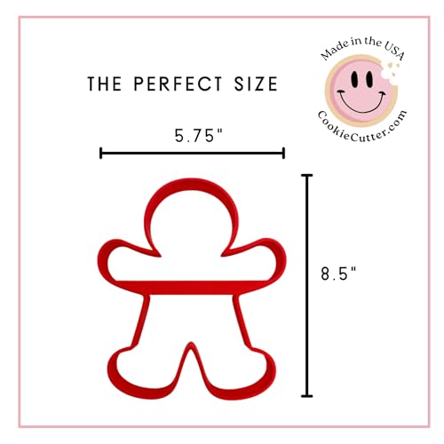 Extra Large Gingerbread Man Cookie Cutter 8.5 in F430790