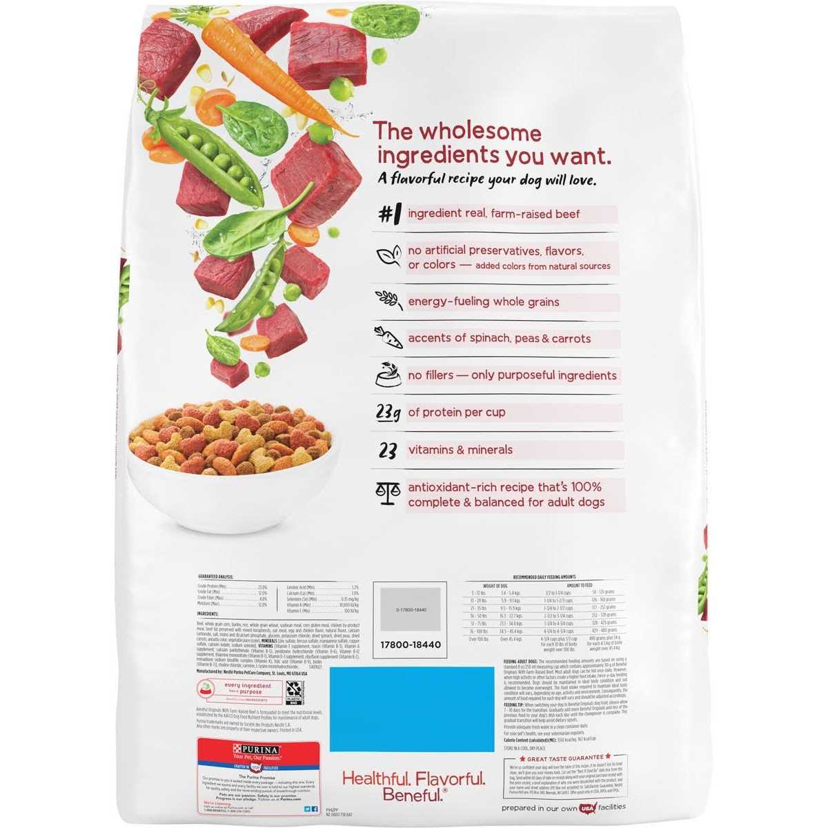 Dog Food with Real Beef Q3134
