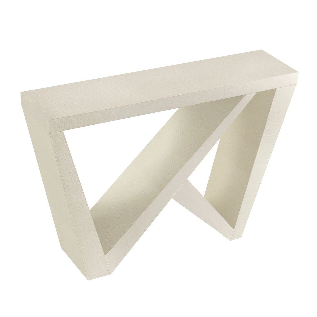 Contemporary Decorative Console Table with W-Shaped Legs B9283