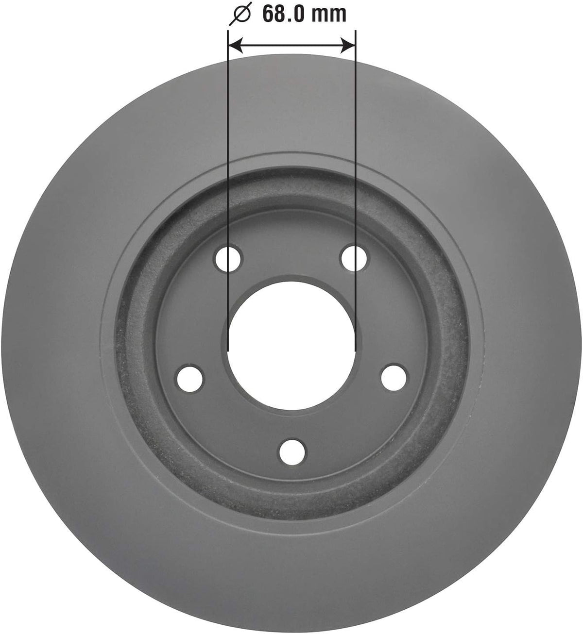Front Brake Rotor Pack of 2 U660