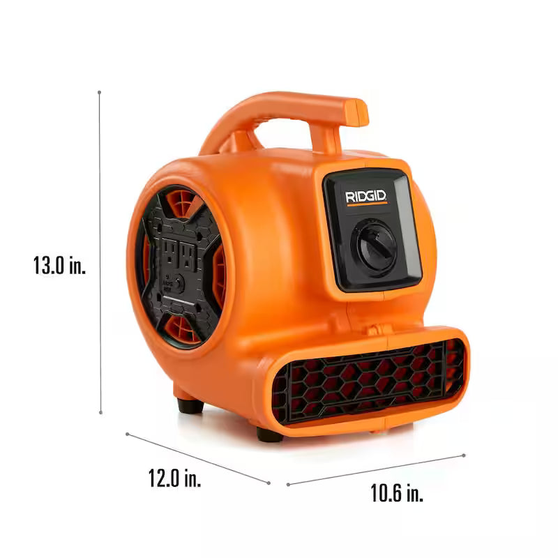 12 Gallon 5.0 Peak HP Wet/Dry Shop Vacuum with Blower Fan J893