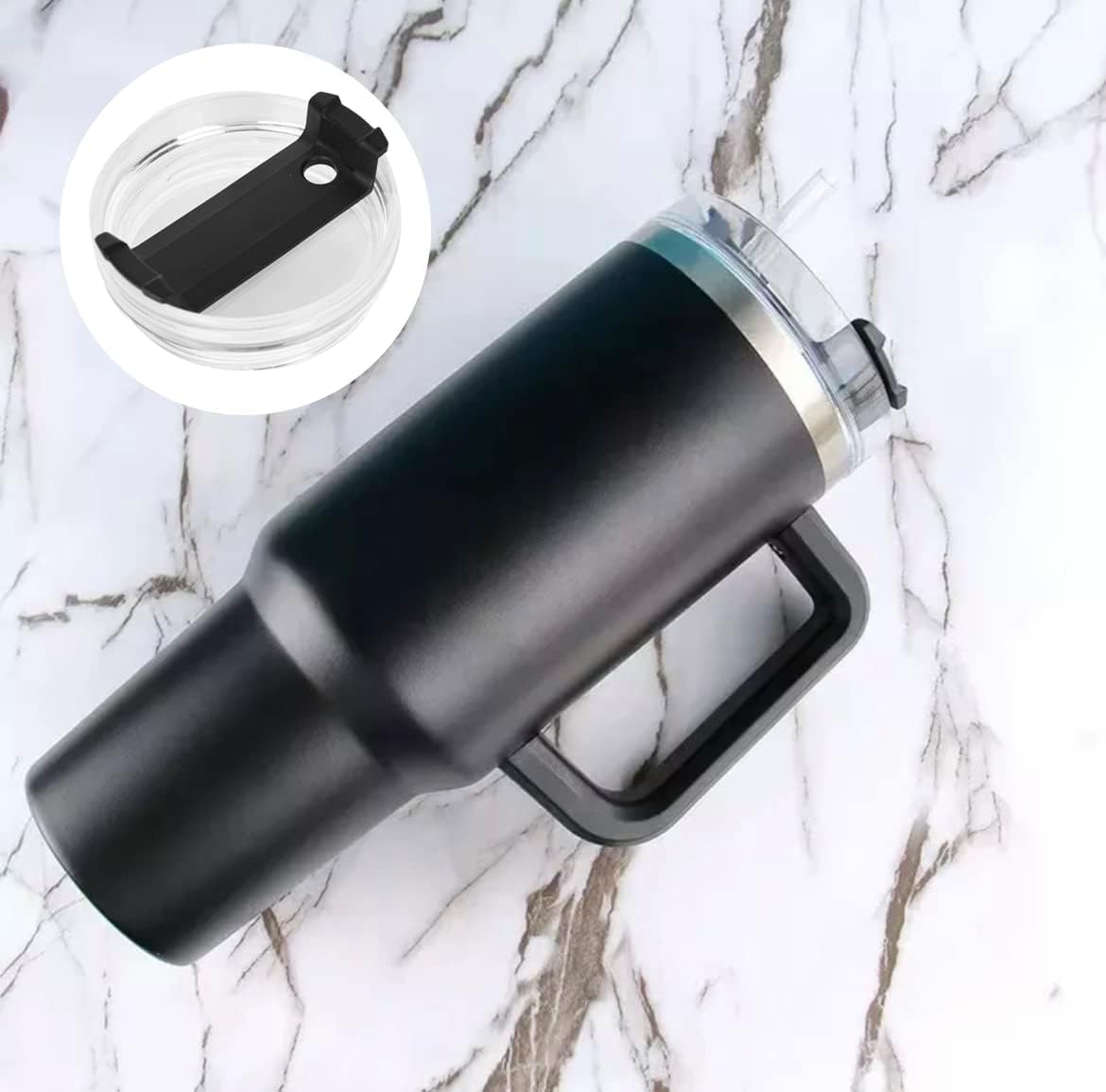 40 OZ Stainless Steel Tumbler Lid (Light Purple) Y6370