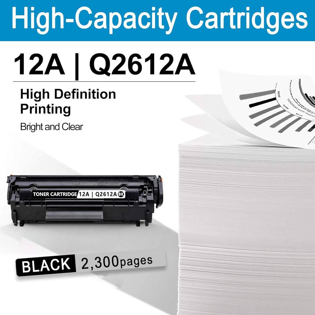 12A Toner Cartridge Replacement (2-Pack Black) C9309