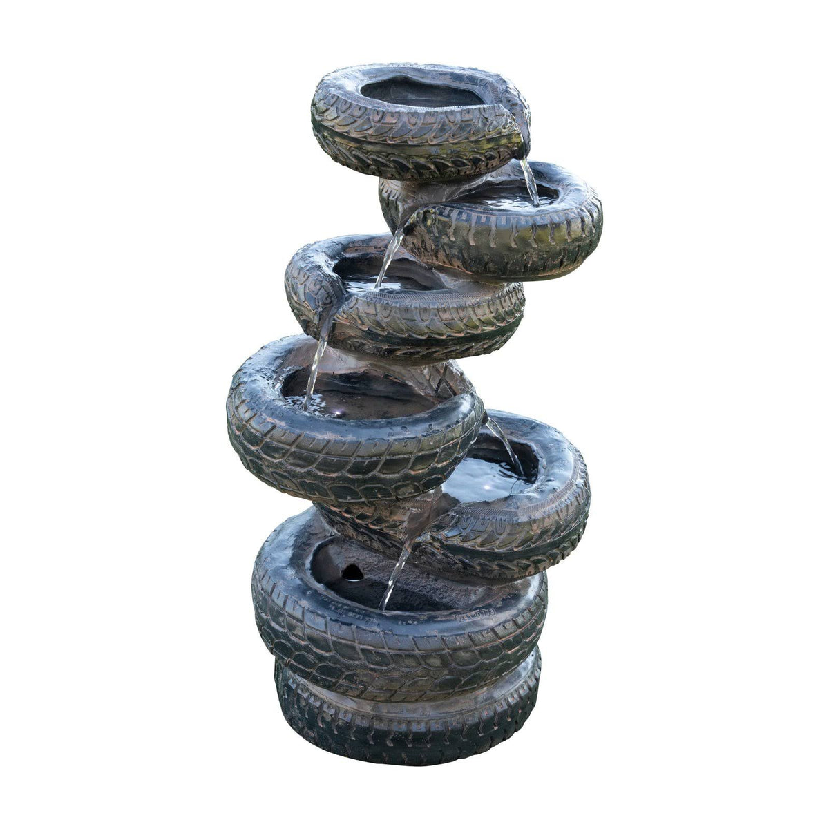 Cascading Fountain with LED Lights 31 inch Tall W95931
