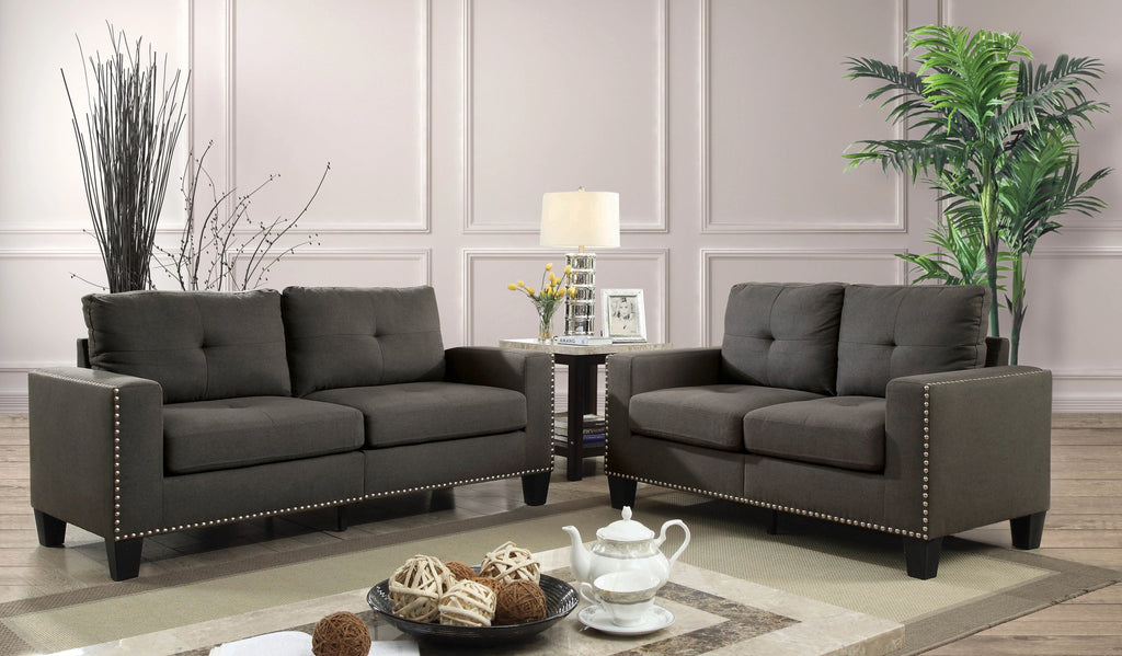 Gray 2-Piece Sofa Set R491