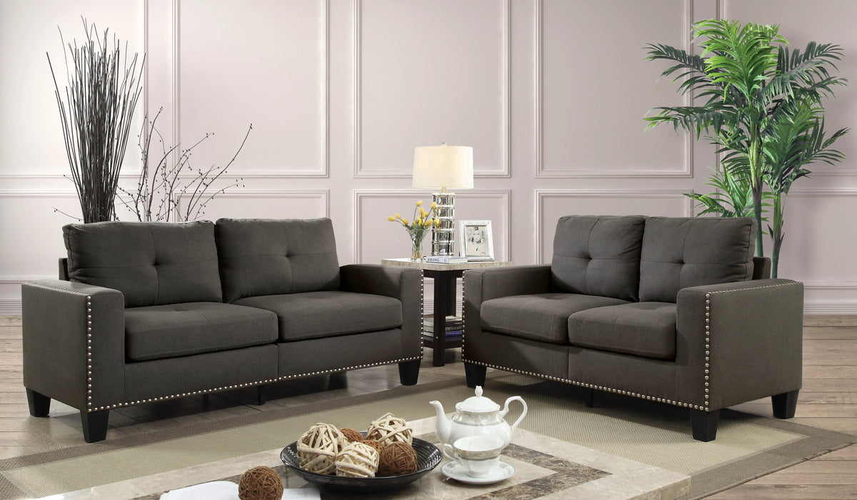 Gray 2-Piece Sofa Set R491