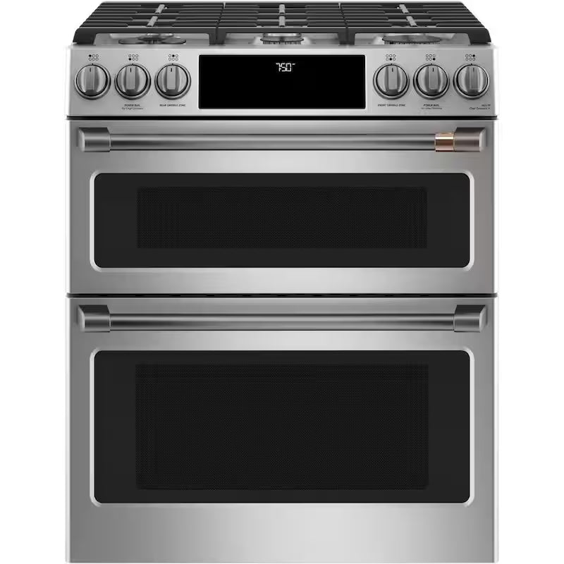 Gas Range Handle and Knob kit in Brushed Black R91982