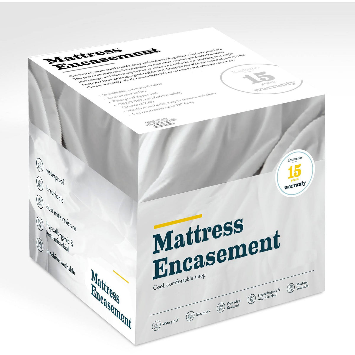Twin 4-Pack Mattress and Foundation Encasement H63501