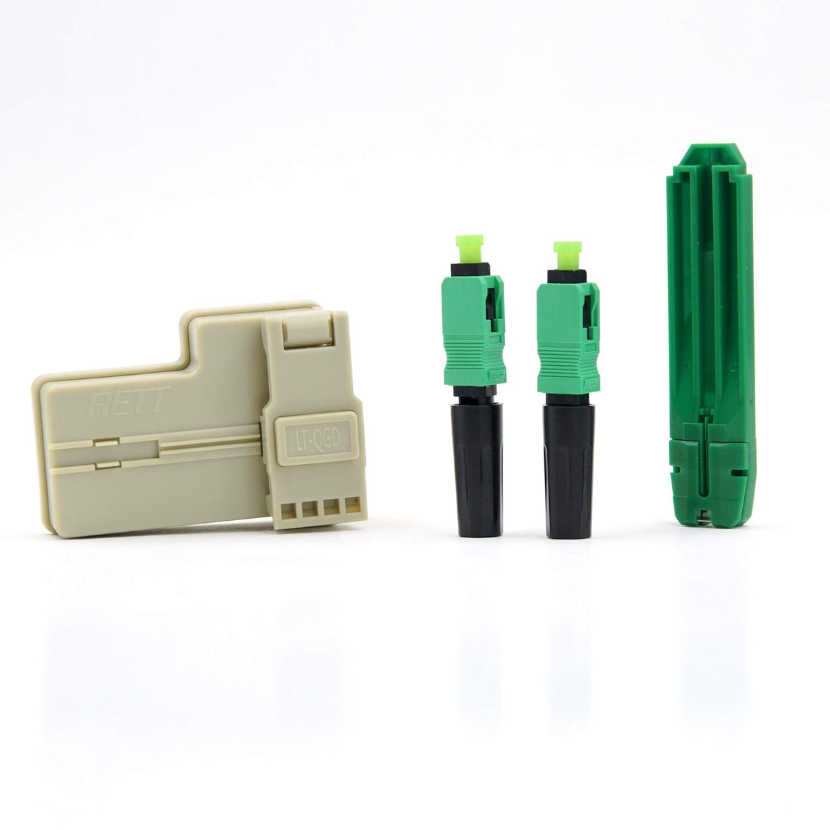 20pcs SC APC Fiber Optic Quick Connector Single Mode 9/125 O4058