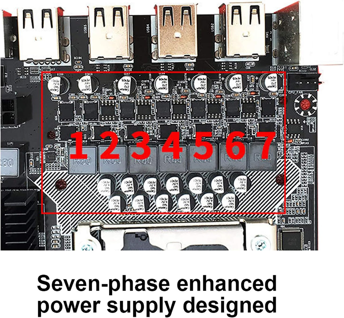 LGA1366 X58 Computer Motherboard P4141