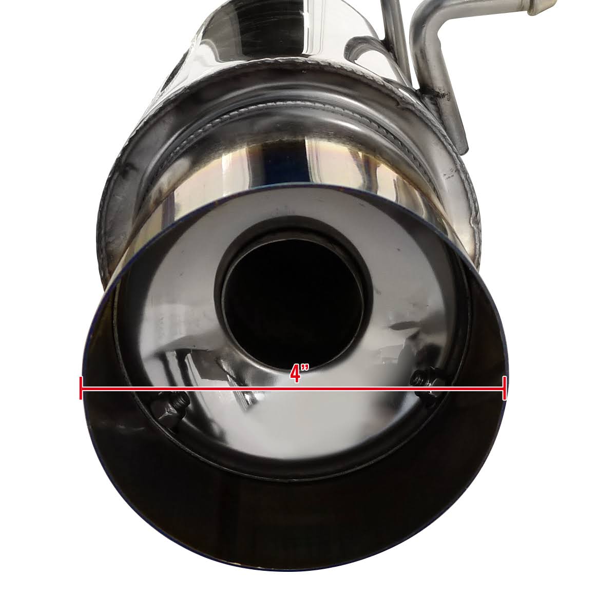 Titanium Tip Exhaust Muffler with Silencer G786438