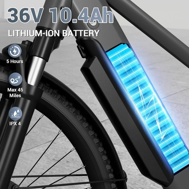 500W 26" 7-Speed Electric Mountain Bike P450399