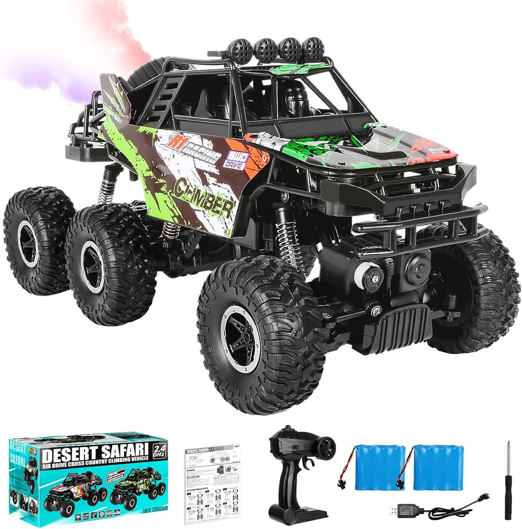 2.4Ghz 6x6 Off-Road Remote Control Monster Truck H711069