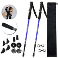 Blue Aluminum Quick Lock Trekking Poles G463