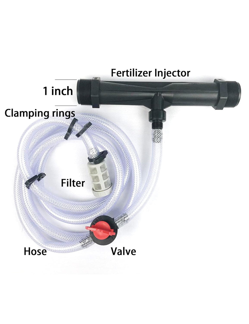 1 inch NPT Threaded Venturi Fertilizer Injector Kit J705914