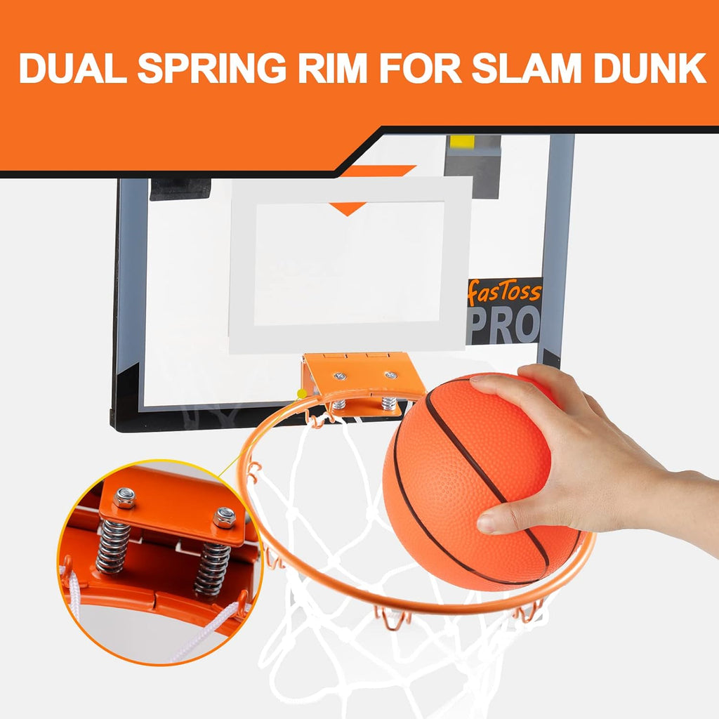 Transparent Mini Basketball Hoop Y90212
