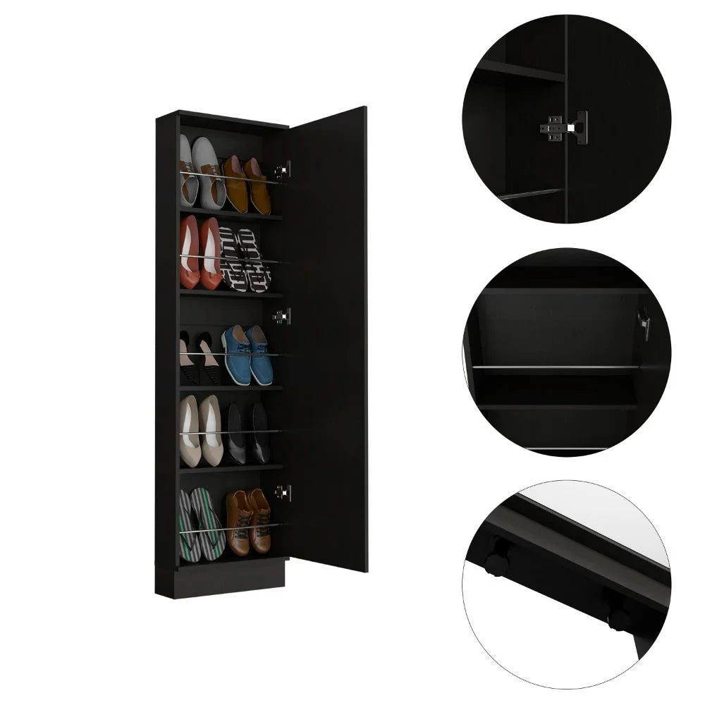 Black Shoe Rack X971633
