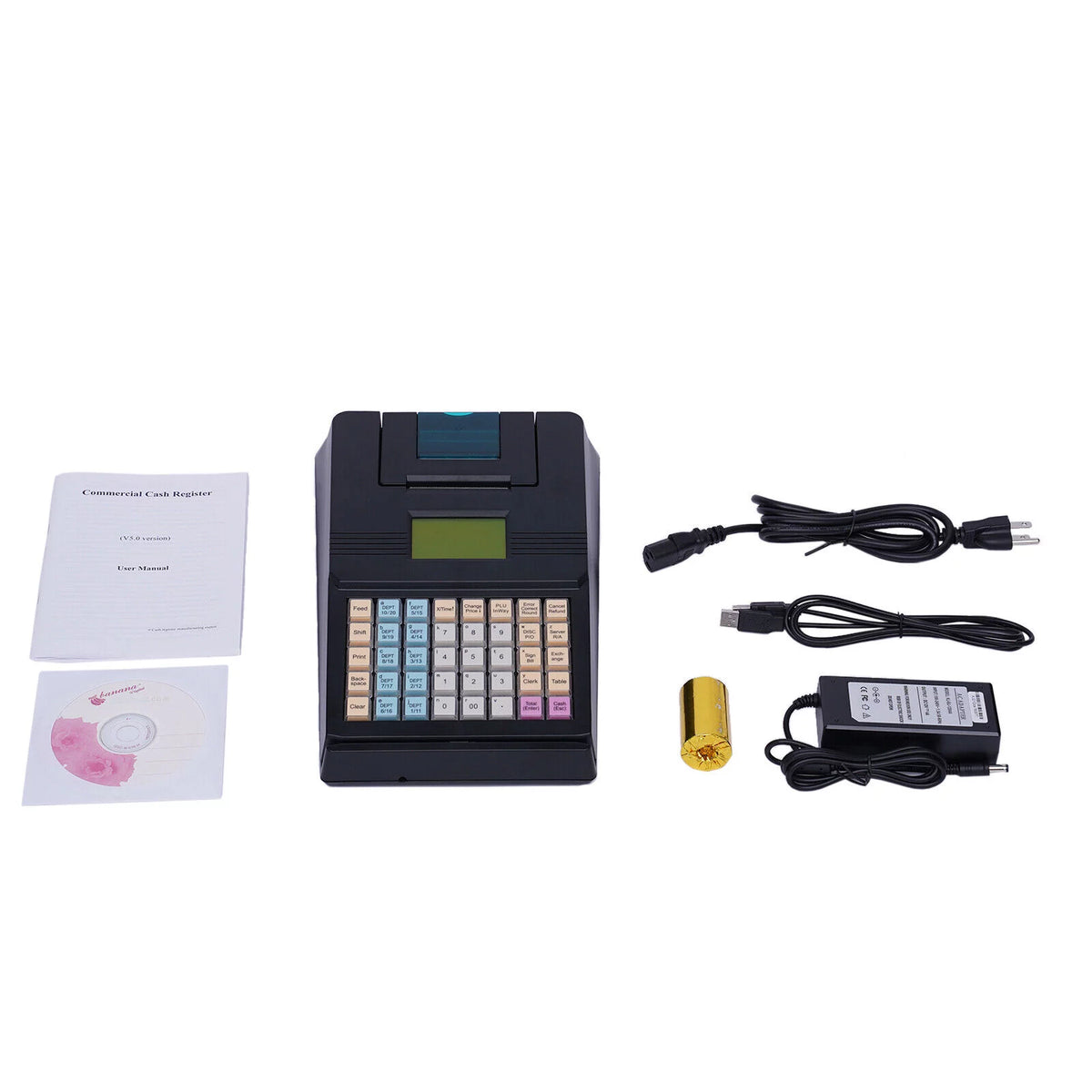 Commercial Electronic Cash Register POS System D8932