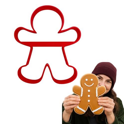 Extra Large Gingerbread Man Cookie Cutter 8.5 in F430790
