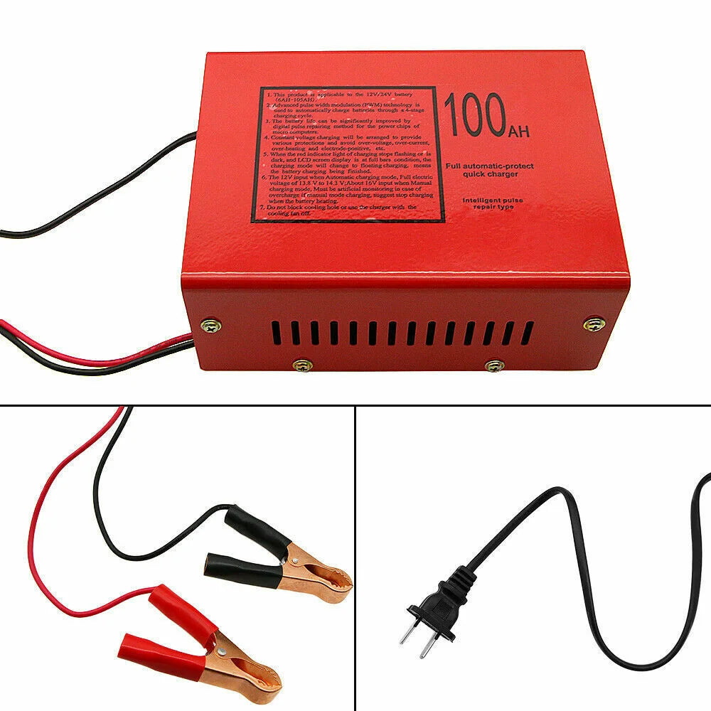 12V/24V 10A 140W Battery Charger E20241