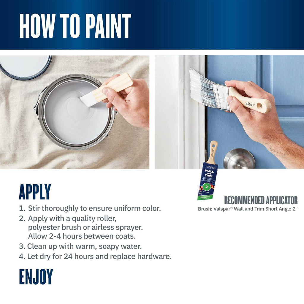 Semi-gloss Oil-based Interior/Exterior Door and Trim Paint L897115