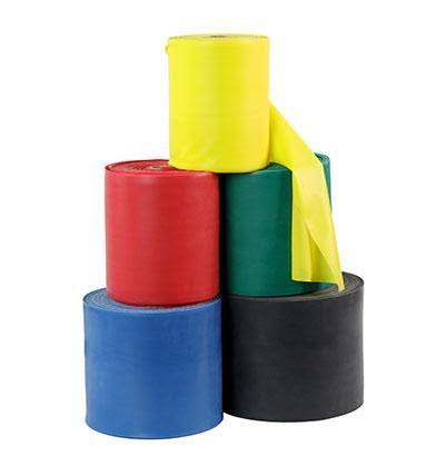 Latex Free Exercise Band - 100 Yard 2 x 50 Yard Rolls - Yellow Z2526