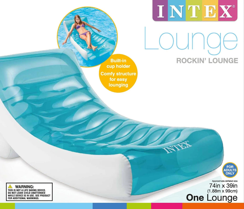 Inflatable Pool Floating Raft (2 Pack) V6844