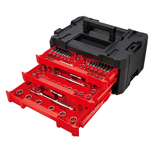 262-Piece Mechanic Tool Set with 3-Drawer Tool Box S772