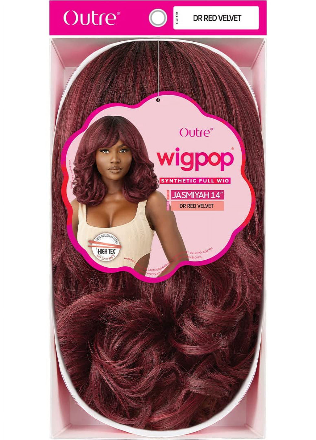 14" DR Brown Wig C28725