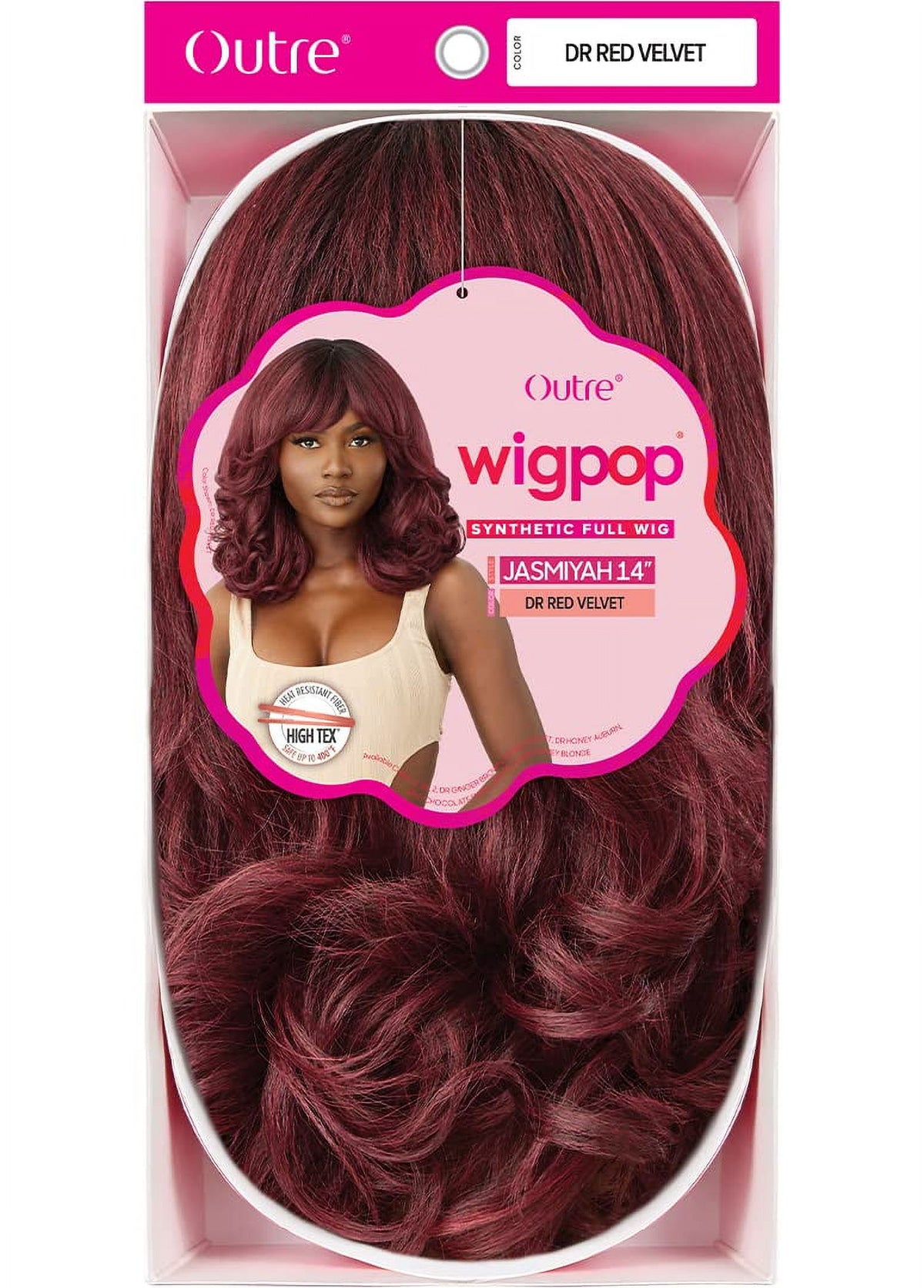 14" DR Brown Wig C28725