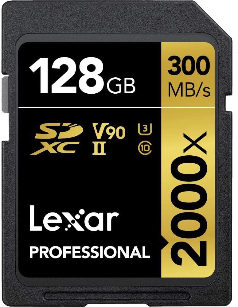 128GB SD UHS-II Memory Card 2 Pack R6614