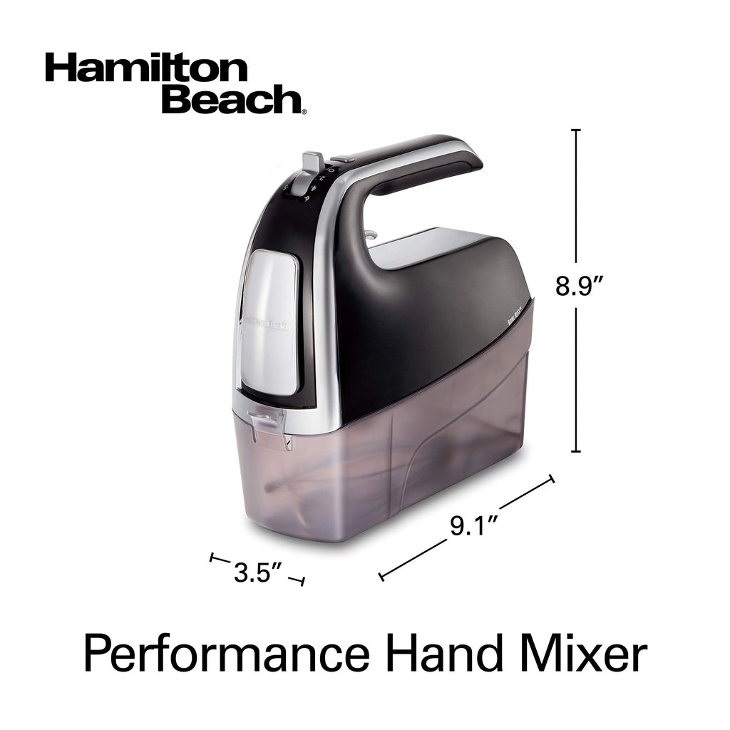 Black 6-Speed Electric Hand Mixer J693