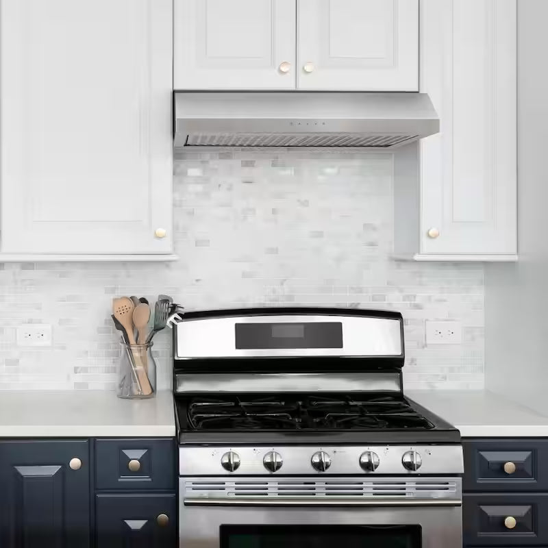 30 in. 340 CFM Convertible Under Cabinet Range Hood in Stainless Steel B3162