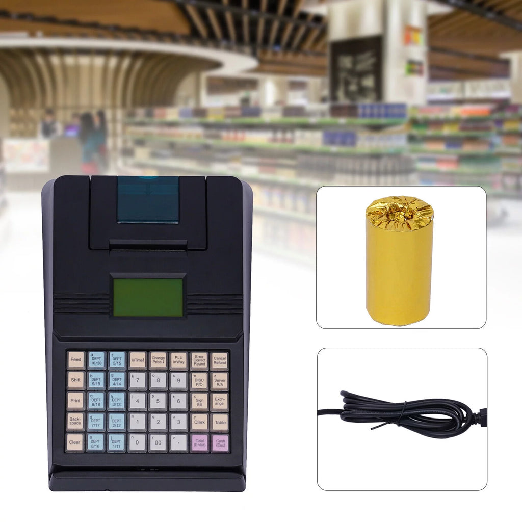 Commercial Electronic Cash Register POS System D8932
