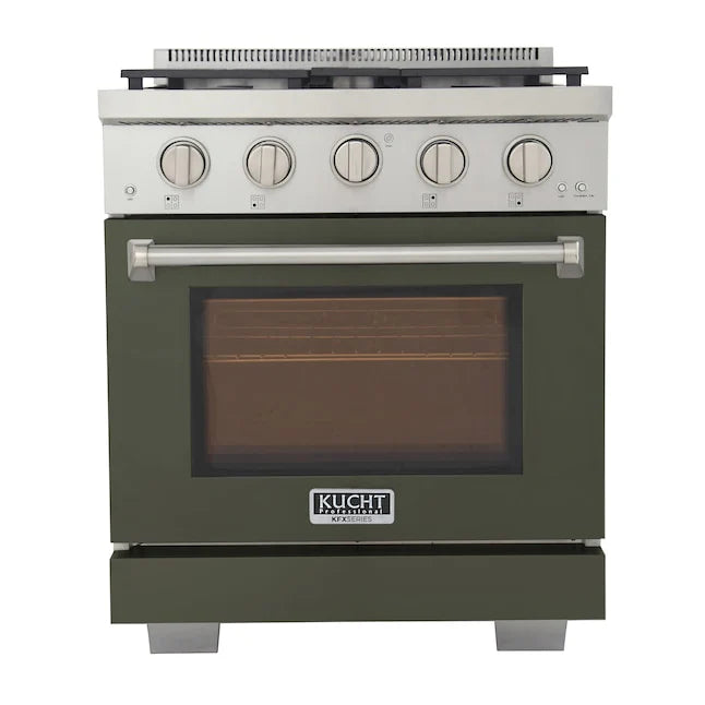 30 4.2 cu. ft. Propane Gas Range Olive Green Z139890