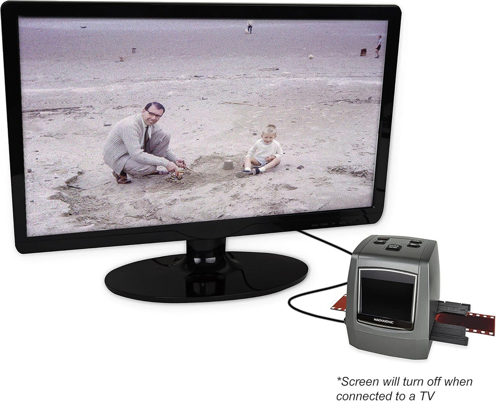 22MP Film Scanner with 2.4 LCD Screen and 128MB Built-in Memory T899023