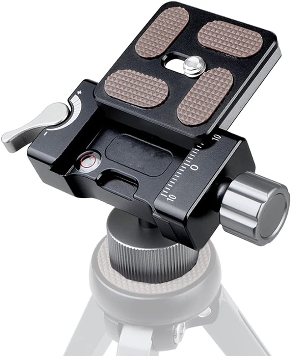 Mini Ball Head Adapter with 360 Degree Rotatable Aluminum Tripod Head X729