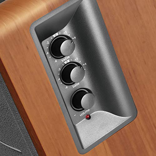 Powered Bookshelf Speakers with Wireless Wi-Fi Audio Streamer L1930