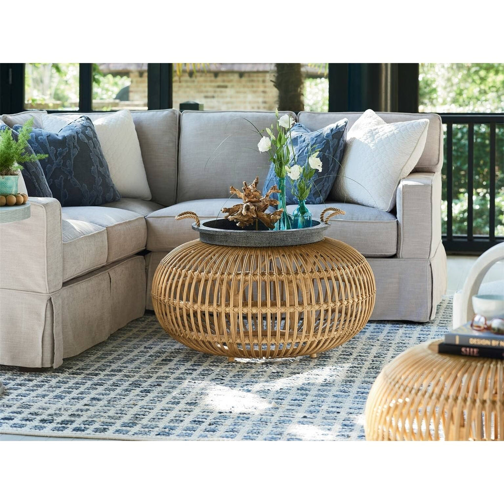 Small Rattan Scatter Table C6717
