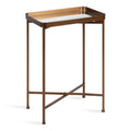 Bronze Metal Accent Table I395153