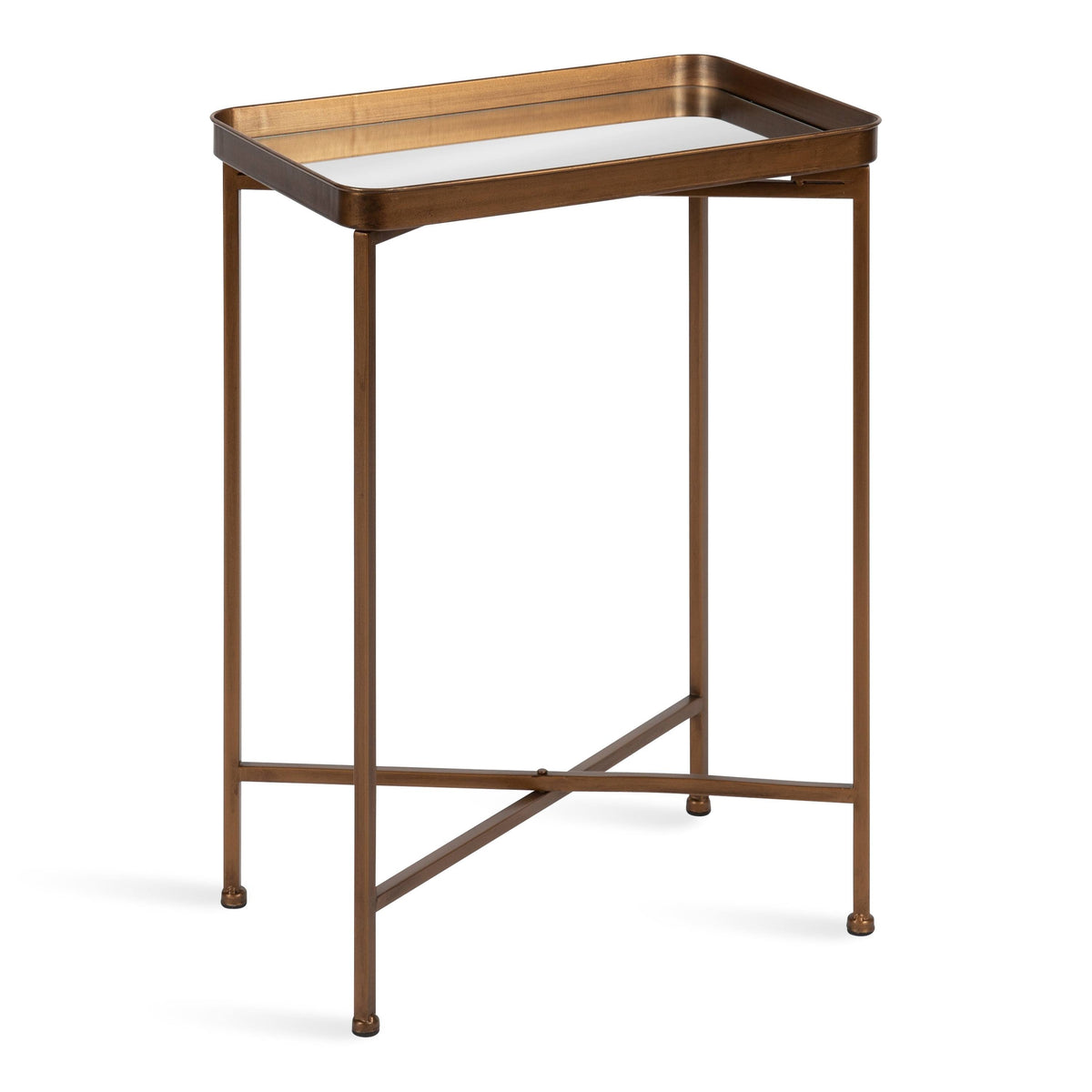 Bronze Metal Accent Table I395153