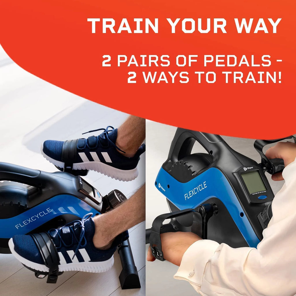 Blue Stationary Bike Pedal Exerciser S54746