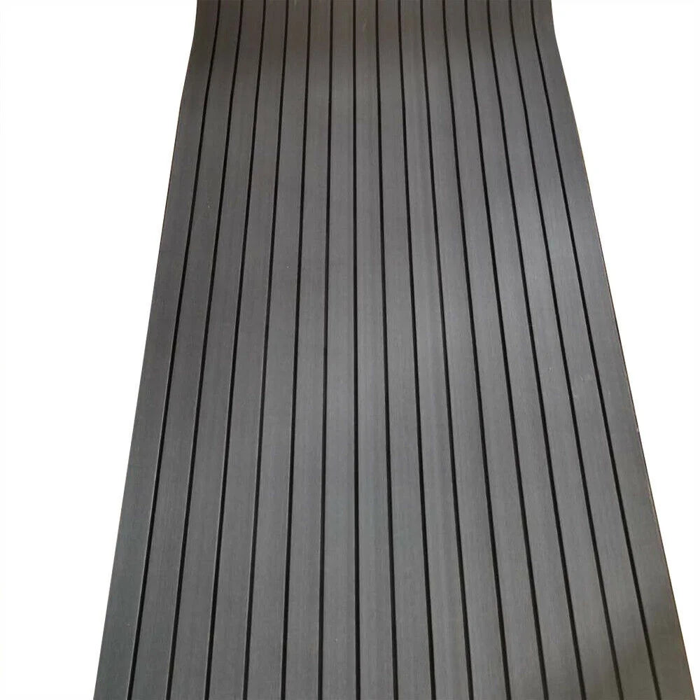 EVA Foam Faux Teak Boat Decking Sheet Marine Yacht Flooring Mat 35.4" X 94.5" J911319