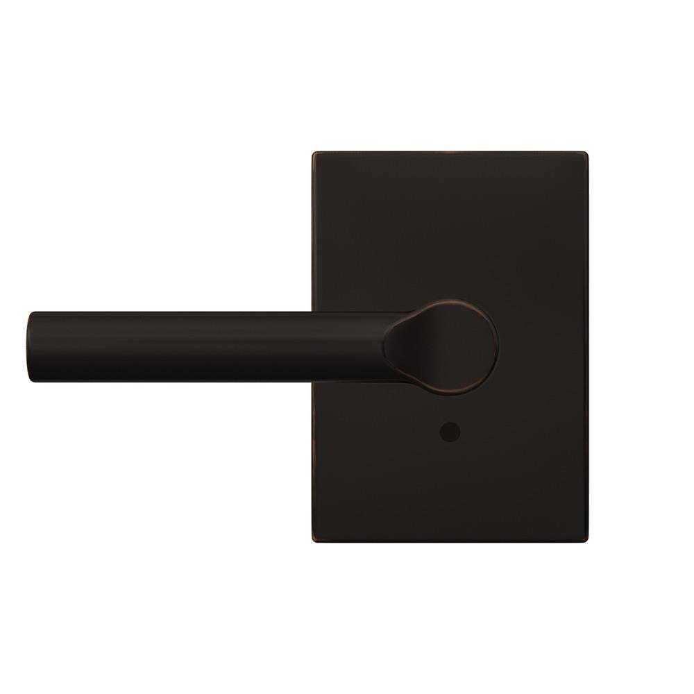 Aged Bronze Finish Passage and Privacy Lever Lock E426