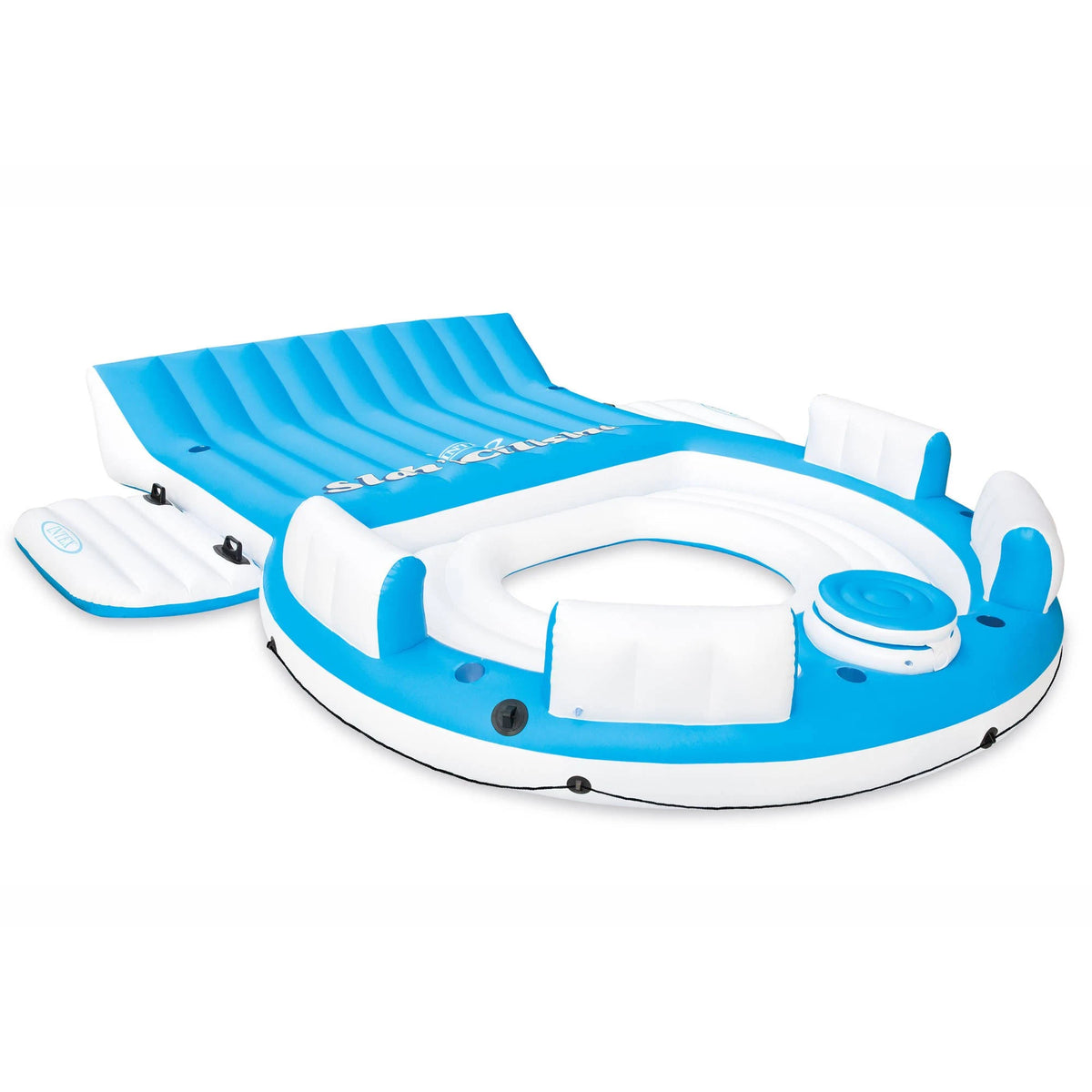 Inflatable Island Lounger 6 Person Floating Island R814681