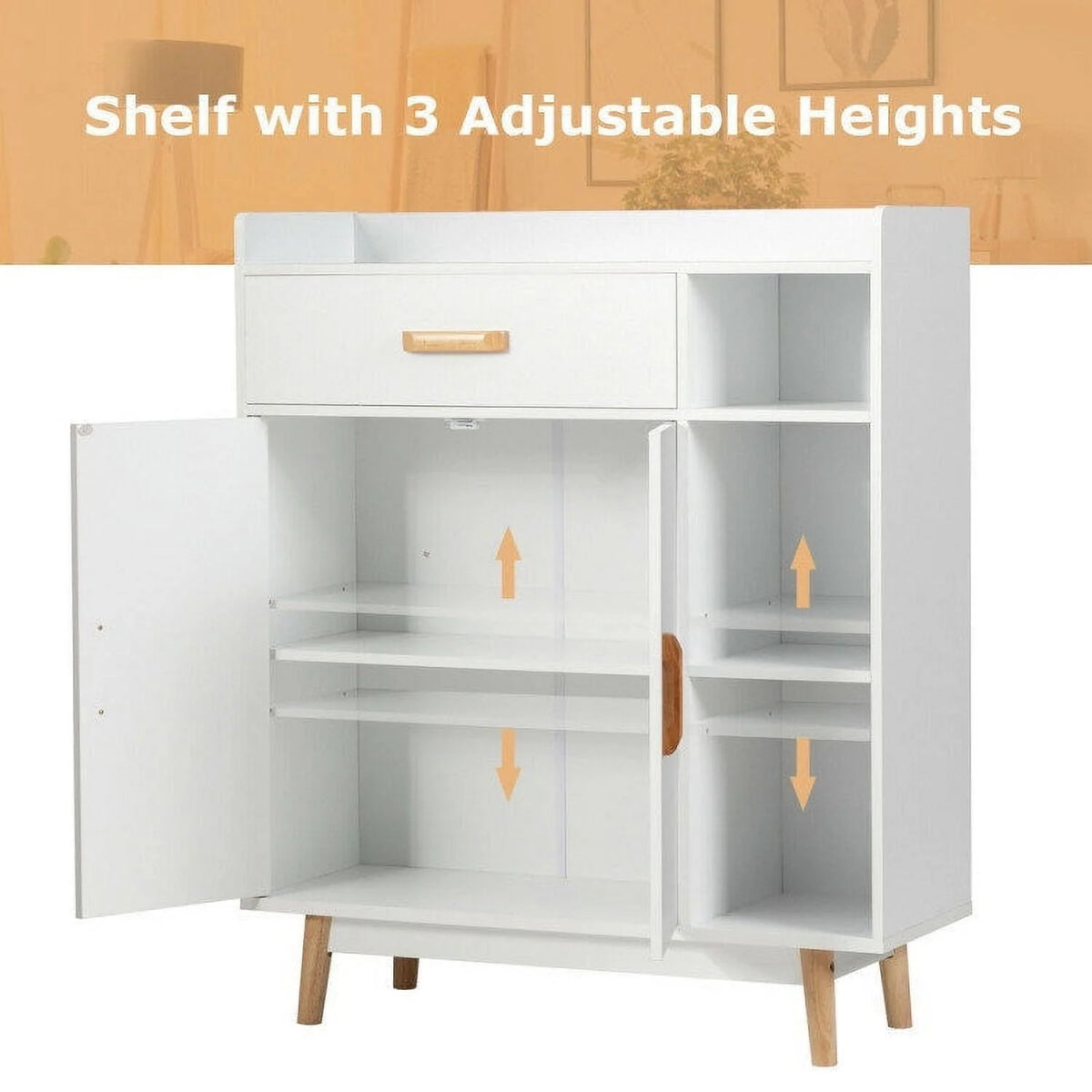 Free Standing Floor Storage Cabinet M4894