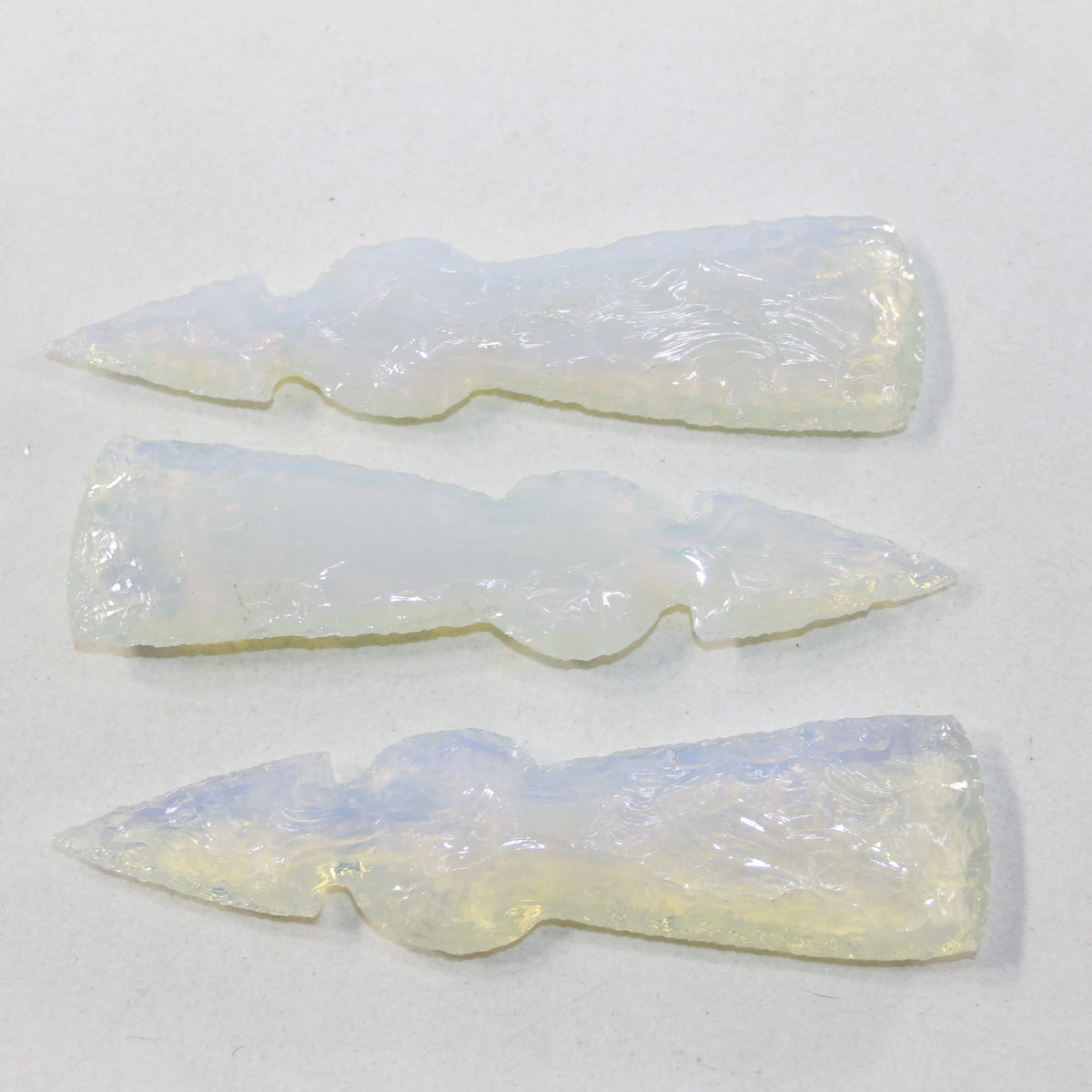 Opalite Ornamental Tomahawk Heads B62184