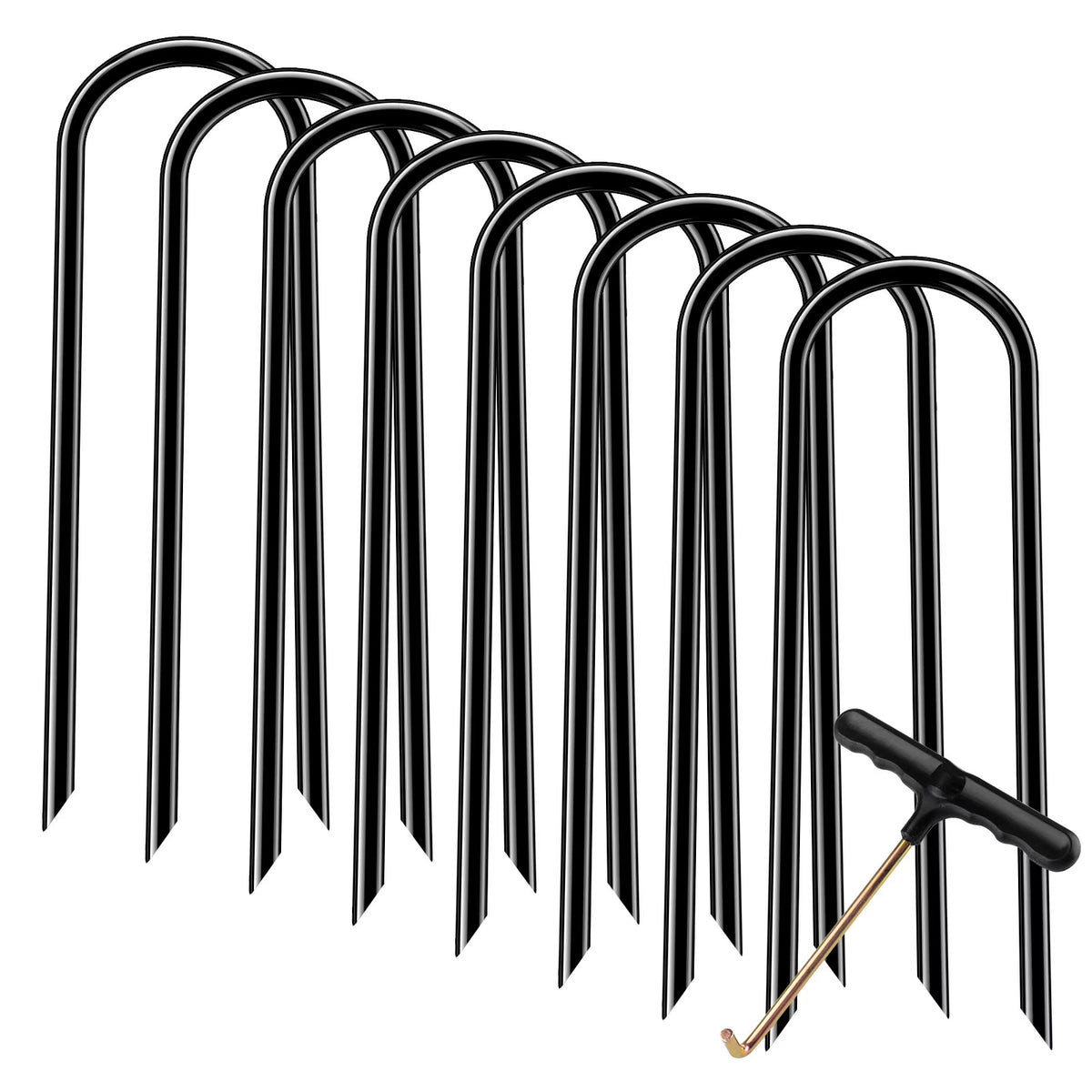 8 Pcs Heavy Duty Trampoline Ground Anchor N39055